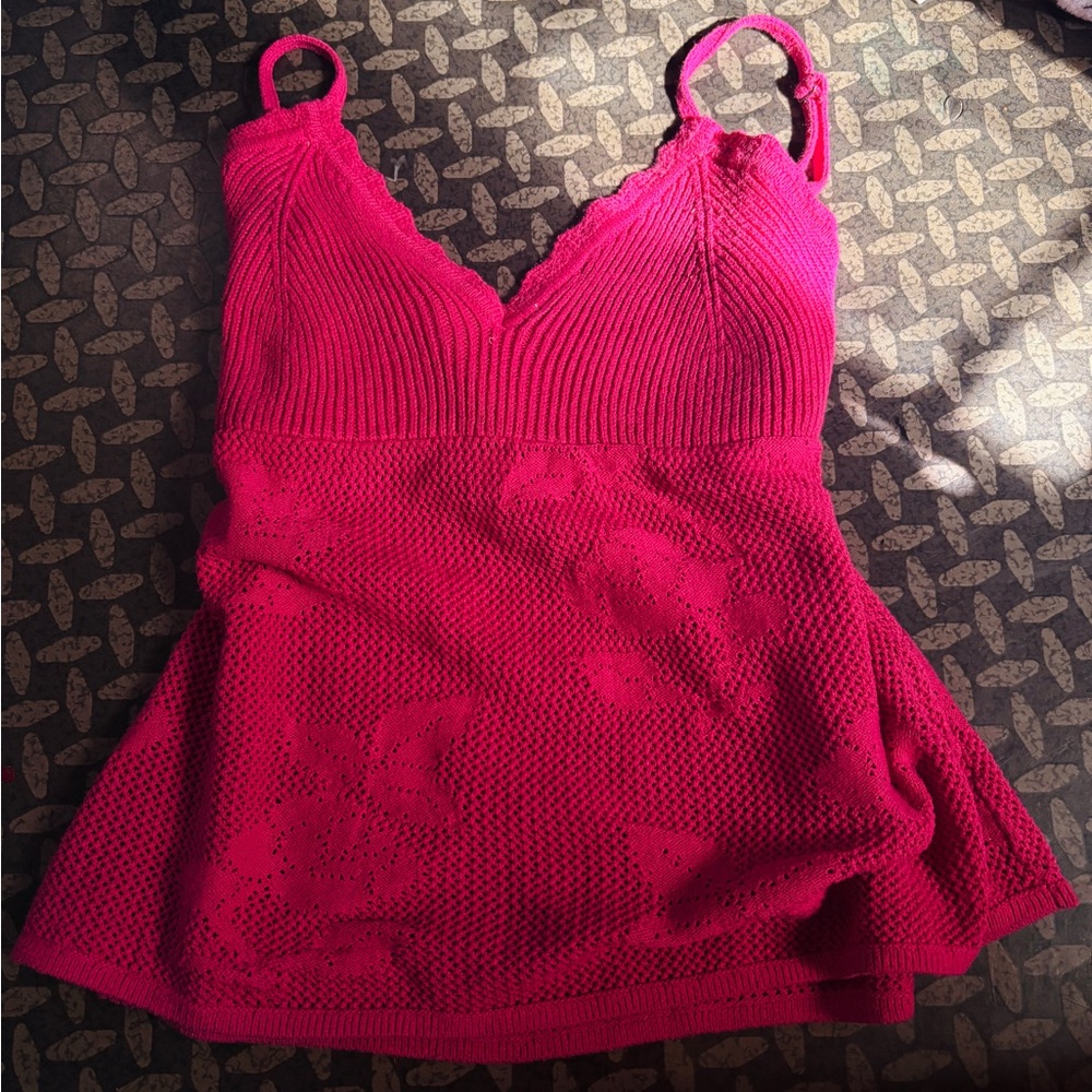 Hollister Knit Tank for the summer baby doll top!